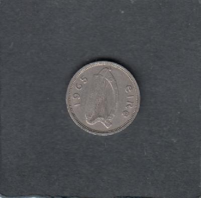Beschrijving: 3 Pence  HARE 